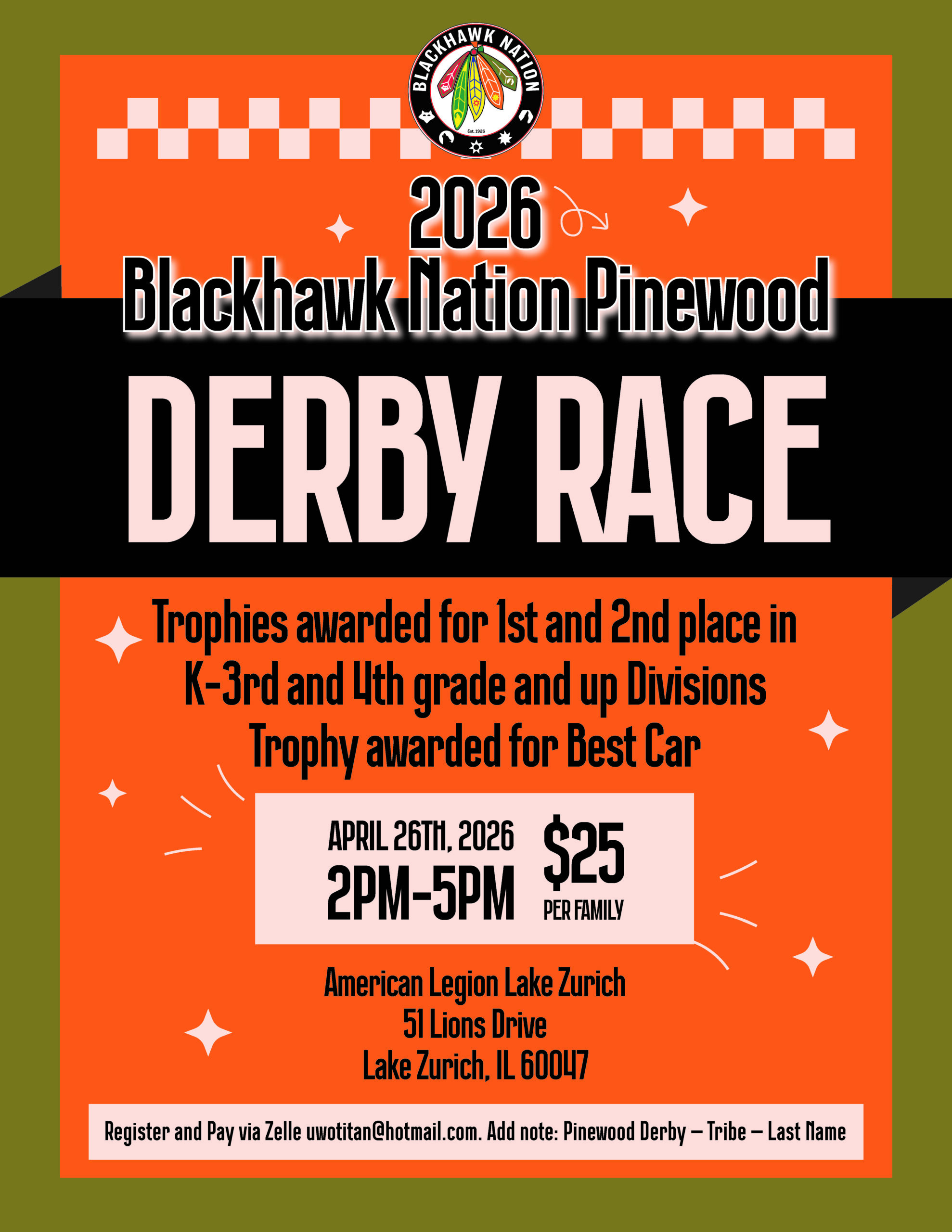 Pinewood Derby Race 2026