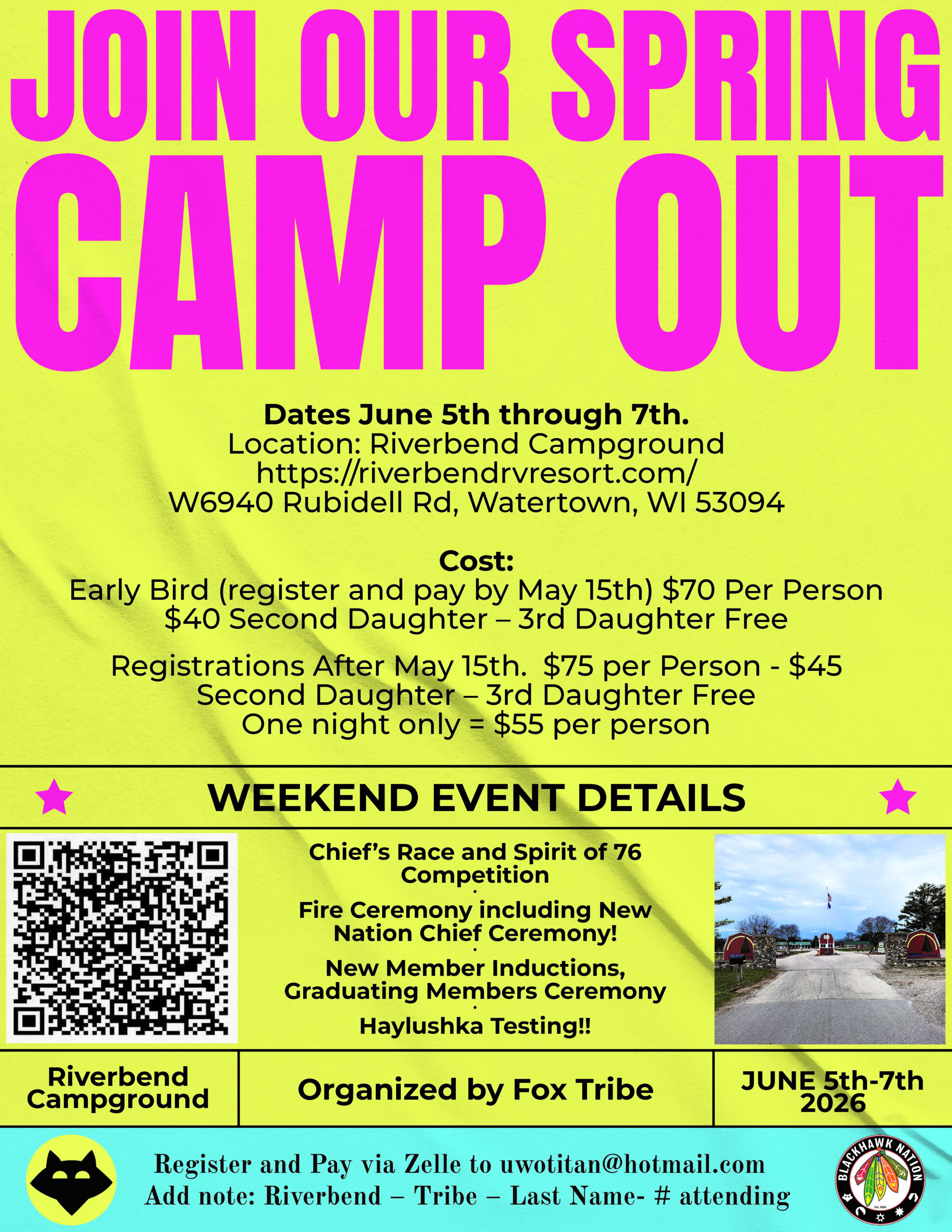 Spring Camp Out 2026